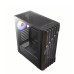 Antec AX63 Wood ARGB ATX Mid Tower Gaming Desktop Case Black
